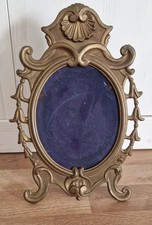 Antiker Bilderrahmen,  Aufstellrahmen, Messing, Rokoko Stil