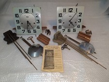 2xAntike Wanduhr Uhrwerke