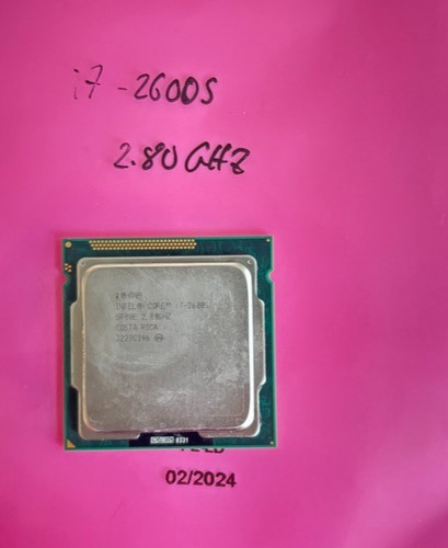 Intel core 2600s 4x - i7-2600s, (4x