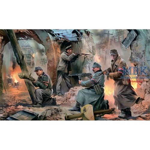 Zvezda zv6272 volkssturm - 1:72,