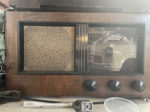 Mende vintage röhrenradio - mende,