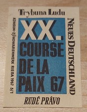 RIESA DDR Zündholz Etikett