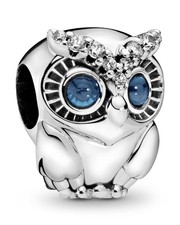 PANDORA Schmuck Silber Charm Funkelnde Eule 798397NBCB