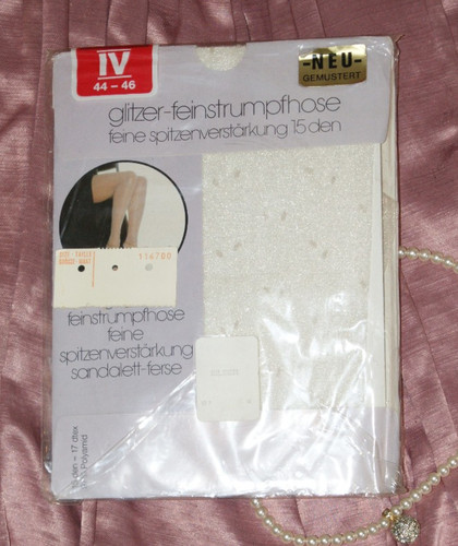 Glitzer feinstrumpfhose - -, *