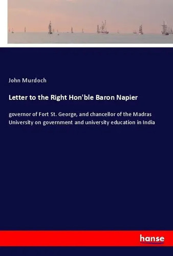 John murdoch letter to - |,