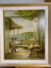 Ölgemälde von Peter Motz mit