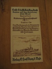 Loefs Schiffs Modellbau Brief