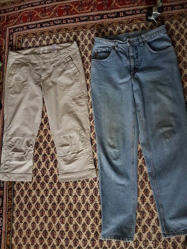 Jeans stoff hose gr - jeans,,