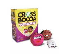 Crossboccia Double-Pack Bocciabälle Wurfspiel Heroes, Design "Blond+Muffin"