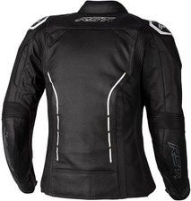 RST Ladies S1 CE Leder Jacke schwarz/weiß Gr. L Motorrad Jacke