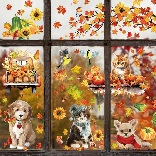 Fensterbilder herbst deko 93 - deko,,