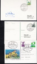 "DEUTSCHE Schiffspost", 3 x MS HELGOLAND, look Scan !! 30.7-10