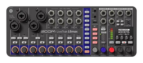 Zoom livetrak l6max kanal - zoom,