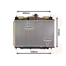 Van Wezel Motorkühler für