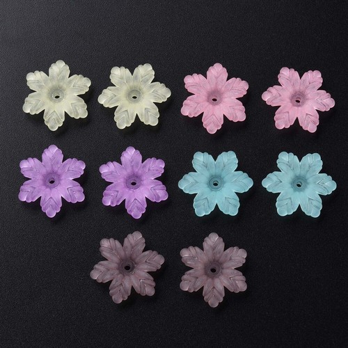 Acryl perlen blumen - -,