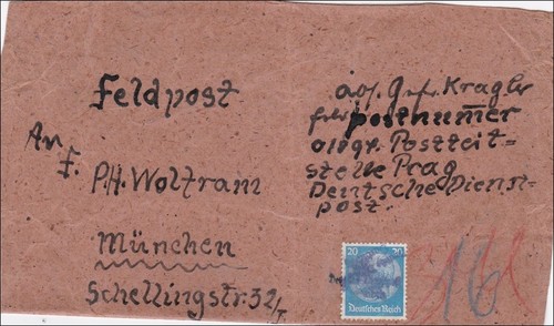 Feldpost weltkrieg - feldpost, ii.