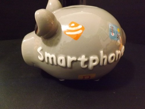 Sparschwein mit der aufschrift - mit,