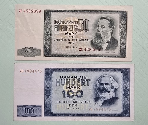 Ddr und 100 mark - ,