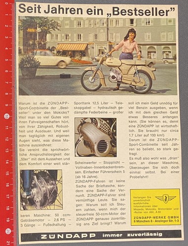 Combinette zündapp - combinette,