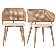 Rattan-Esszimmerstuhl mit