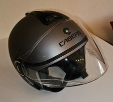 Caberg Riviera V4 Motorrad Helm Jethelm Größe XS 53-54 mit Visier & Sonnenblende