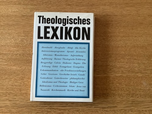Theologisches lexikon - theologisches,