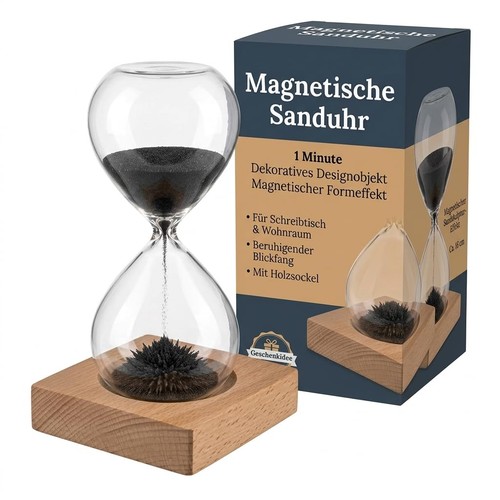 Magnetische sanduhr 1 - magnetische, –