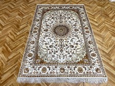 Orientteppich Teppich Perserteppich Seidenteppich 182x122 Luxus Pur