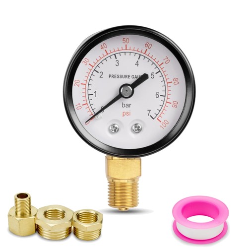 Manometer 50mm edelstahl - 50mm,