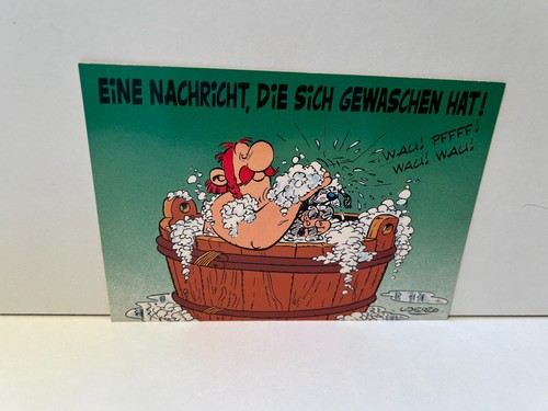 Asterix postkarte 1993 fuchs - asterix,