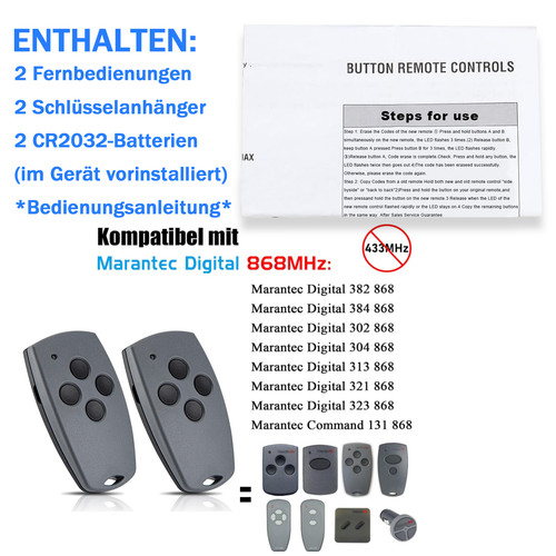 Stück handsender für - 2,