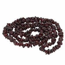 Granat Splitterkette lang