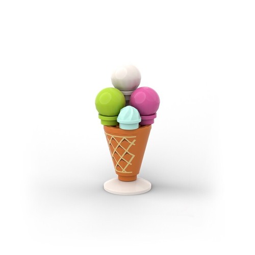 Ice cream cone original - ice, ❤️