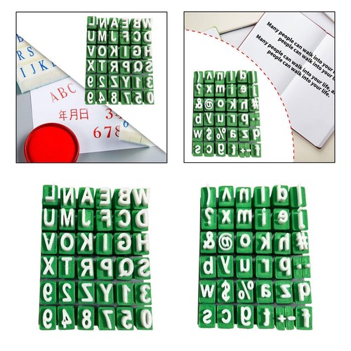 Zahlen und buchstabenstempel - zahlen,