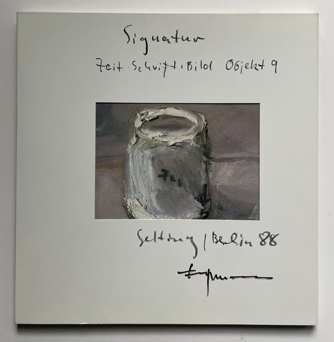 Klaus fussmann signatur zeit - klaus, signatur.