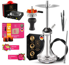 Shisha Set Komplett Edelstahl