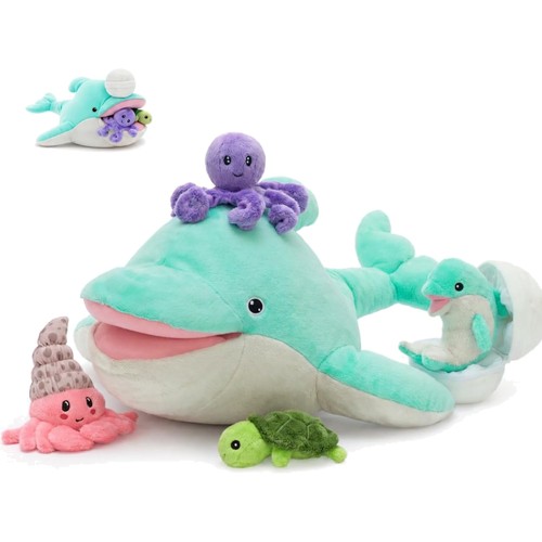 Großer delfin plüsch mit - delfin,