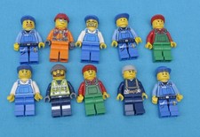 Lego City Figur 10 Bauarbeiter
