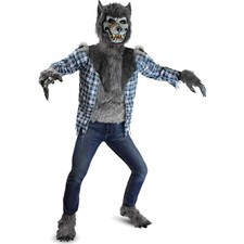 Werwolf Kostüm Kinder Wolfskostüm Halloween Monsterset Spielzeug