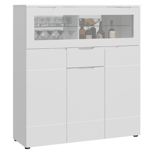Barschrank weiß hochglanz - barschrank,