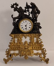 Antike französische Kaminuhr