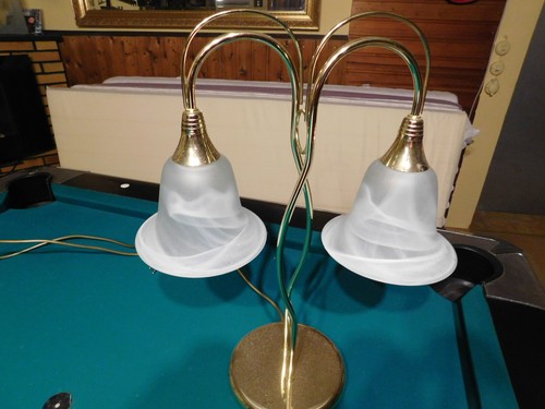 Tischlampe honsel messing - tischlampe,