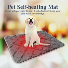 Selbstwärmende Warm Thermal Decke für Haustier Hunde Katzen Rutschfest Heizmatte