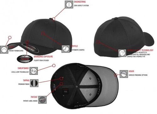 Original flexfit basecap - original,