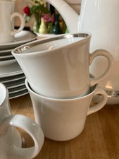 Arzberg Kaffeeservice, weiss