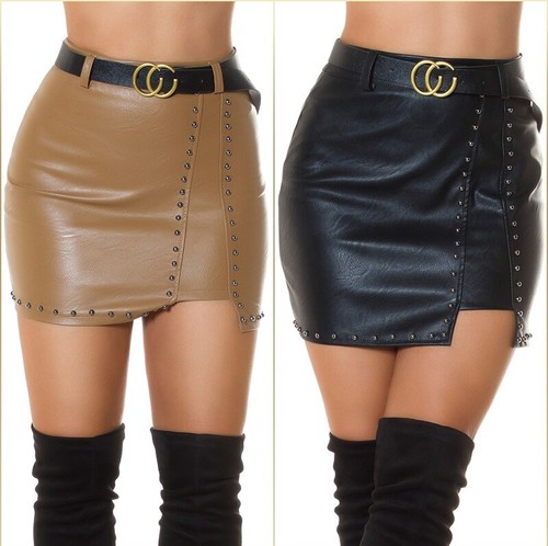 Koucla lederlook damen - lederlook,