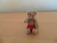 Schuco Teddybär Bär 7cm Braun Vintage alt Blechkörper/Mohair