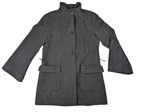 Damo wollmantel damen - damo, grau