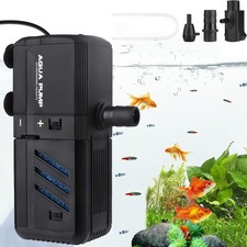 Aquarium Internal Filter 500L/h Aquarium Innenfilter Aquariumfilter Wasserpumpe