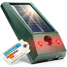 Solar Tierabwehr Gardigo® Ultraschall Wildtierabwehr Katzenschreck Hundeabwehr